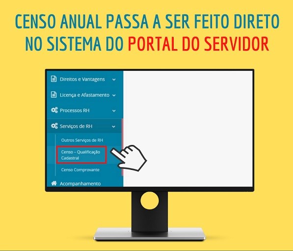 Servidores estaduais do Executivo devem fazer atualização cadastral pela  internet até dia 29 de fevereiro